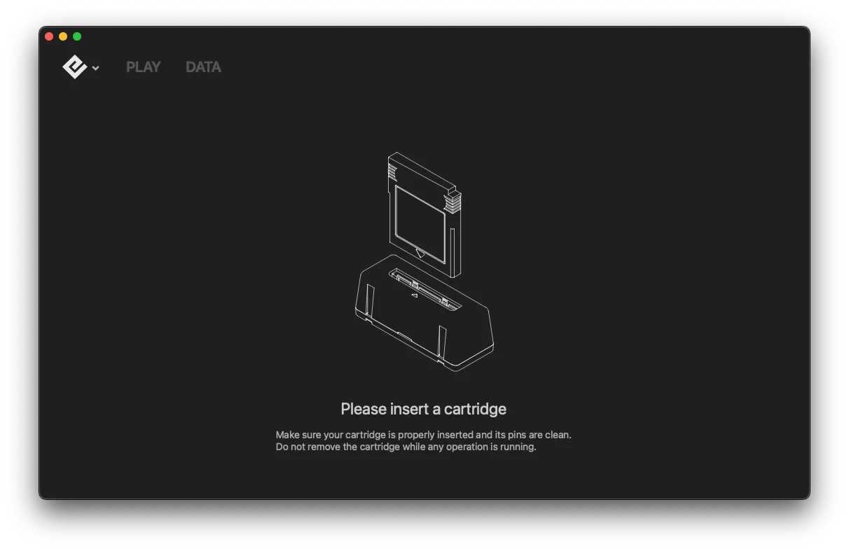 Cartridge not detected in Playback