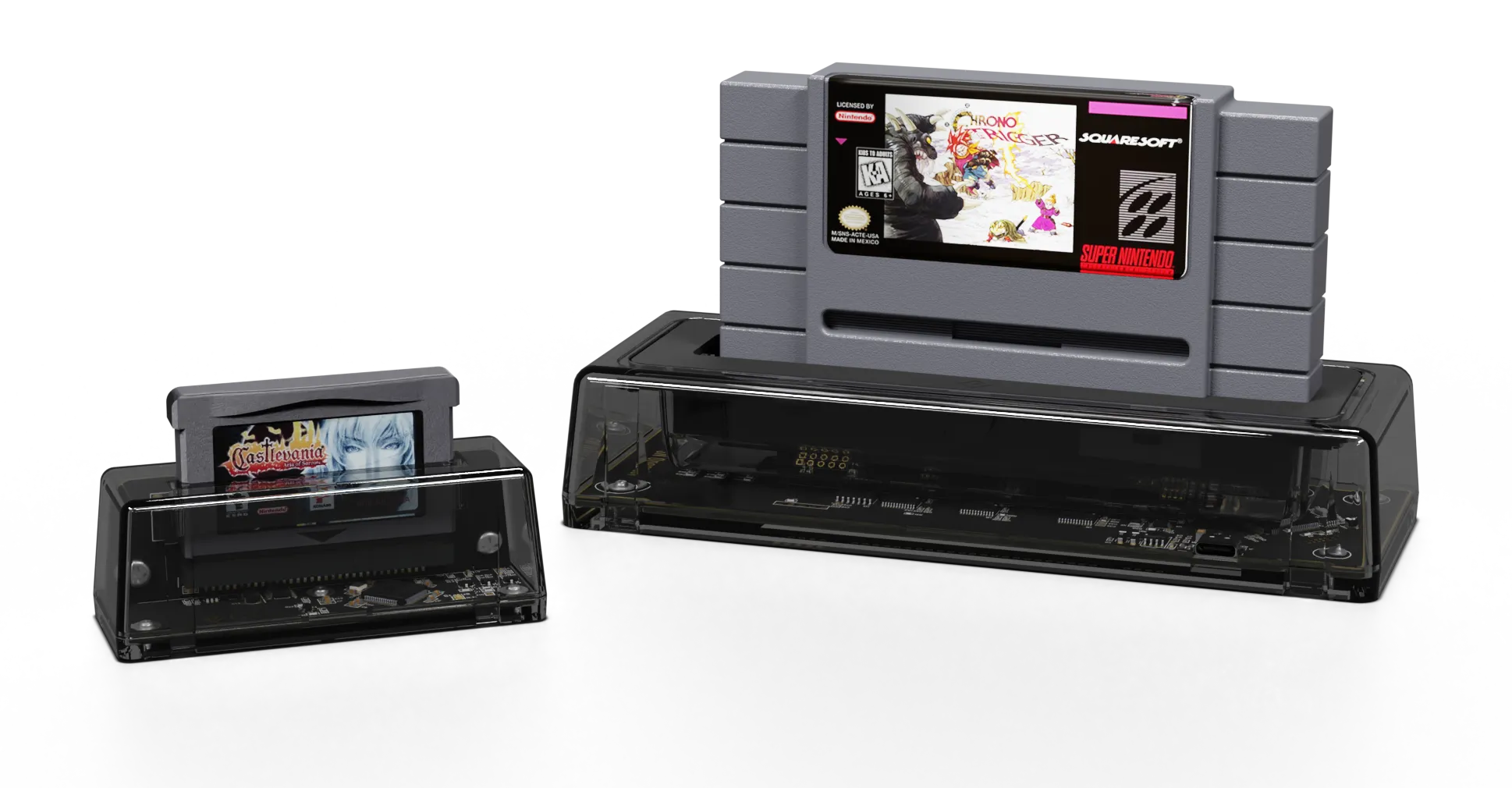 GB Operator with Castlevania: Aria of Sorrow and SN Operator with Chrono Trigger